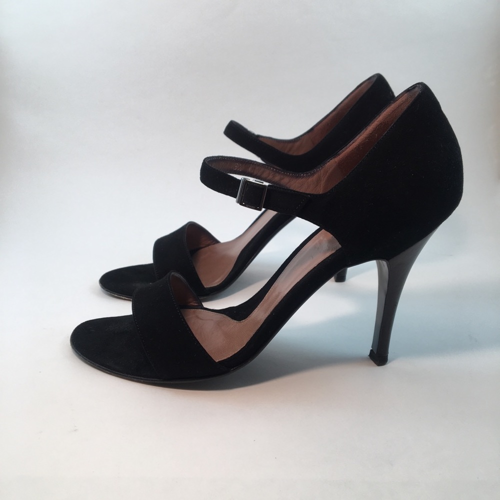 Gucci Suede Heeled Sandals Size 8